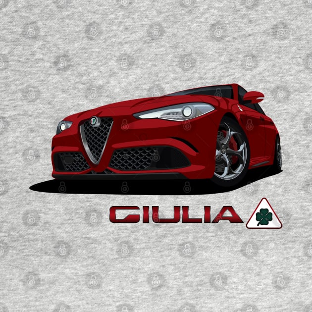 Giulia Quadrifoglio by AutomotiveArt